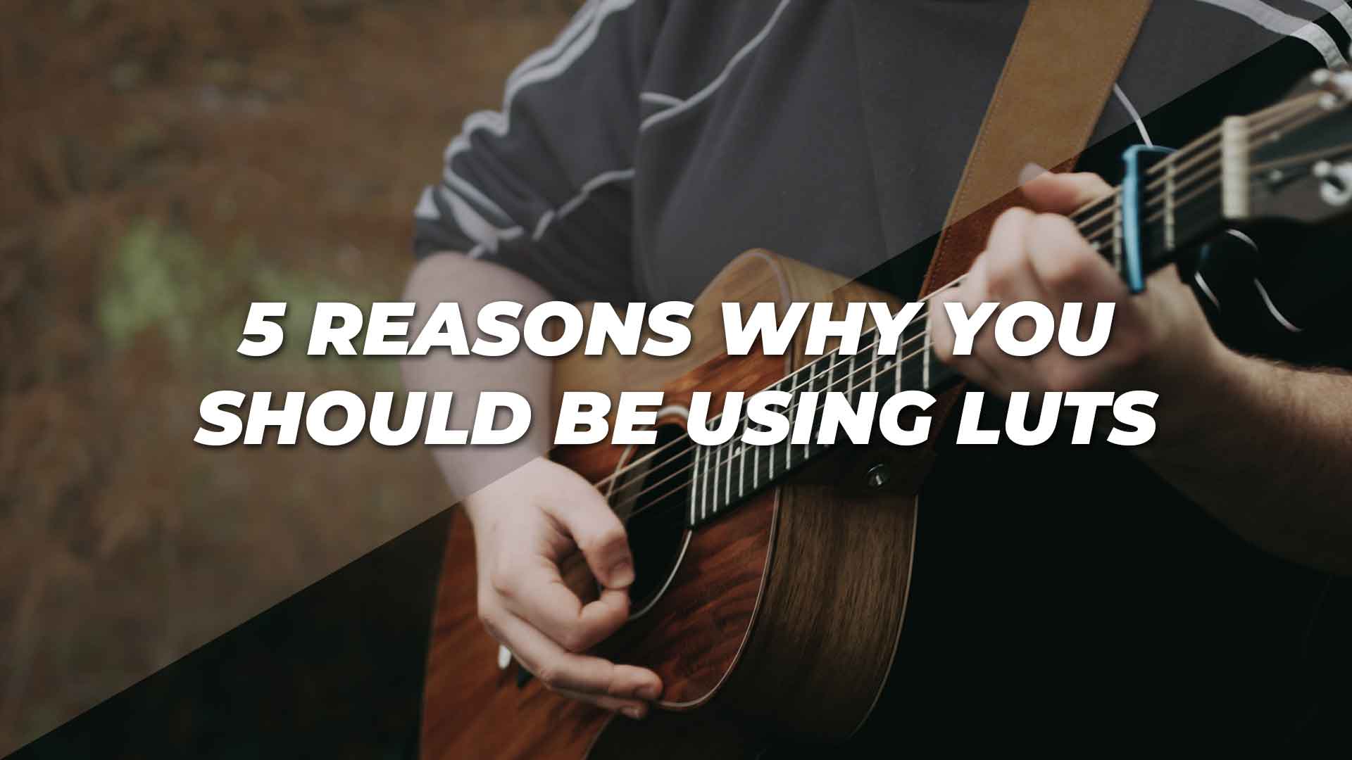 5 Reasons Why You Should Be Using LUTs