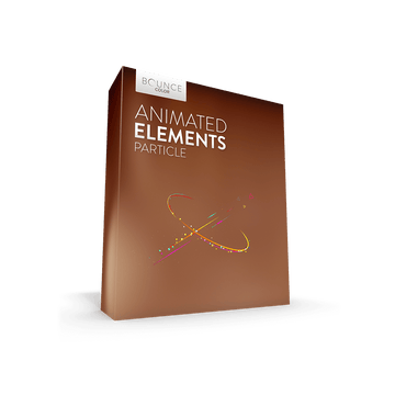 particle animated elements product box